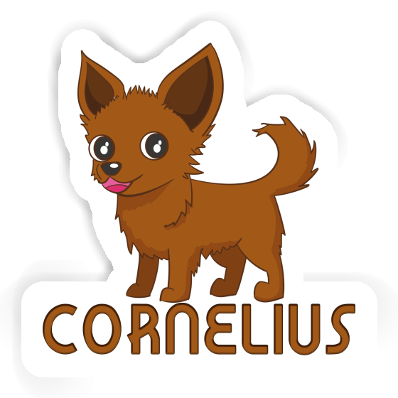 Sticker Chihuahua Cornelius Notebook Sticker Chihuahua Cornelius Notebook Image