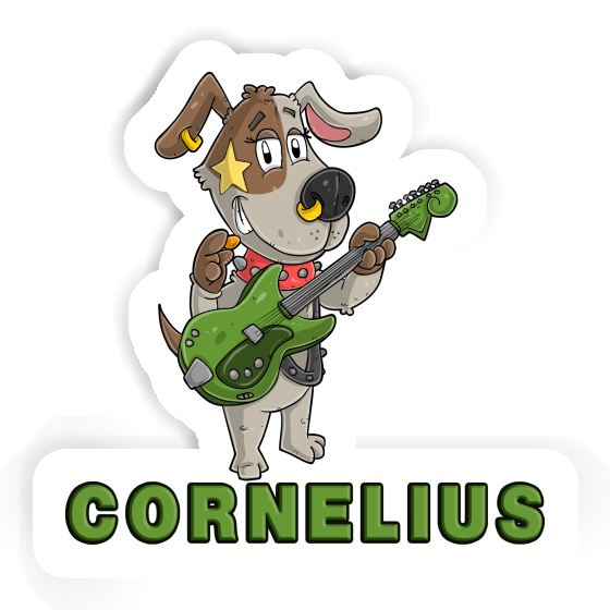Gitarrist Sticker Cornelius Gitarrist Sticker Cornelius Image