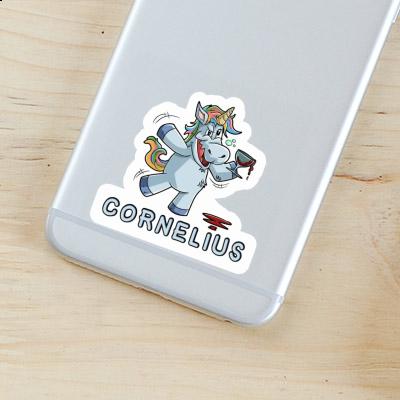Aufkleber Einhorn Cornelius Notebook Aufkleber Einhorn Cornelius Gift package Image