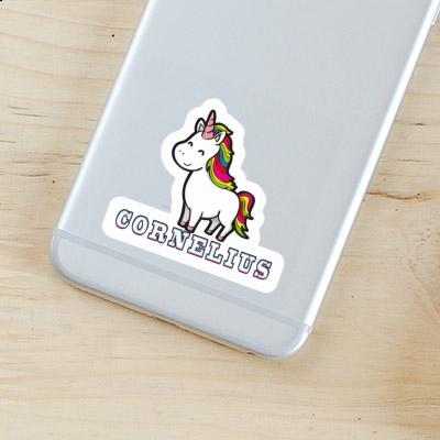 Sticker Unicorn Cornelius Laptop Sticker Unicorn Cornelius Laptop Image