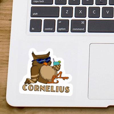 Sticker Owl Cornelius Notebook Sticker Owl Cornelius Gift package Image