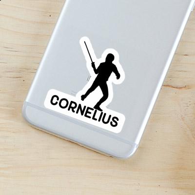 Sticker Cornelius Fechter Notebook Sticker Cornelius Fechter Gift package Image