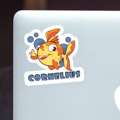 Fish Sticker Cornelius Laptop Fish Sticker Cornelius Laptop Image