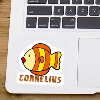 Sticker Fisch Cornelius Notebook Sticker Fisch Cornelius Gift package Image