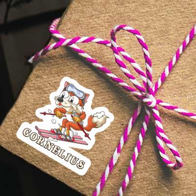 Cornelius Sticker Skier Notebook Cornelius Sticker Skier Gift package Image