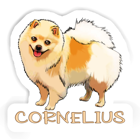 Sticker German Spitz Cornelius Notebook Sticker German Spitz Cornelius Gift package Image