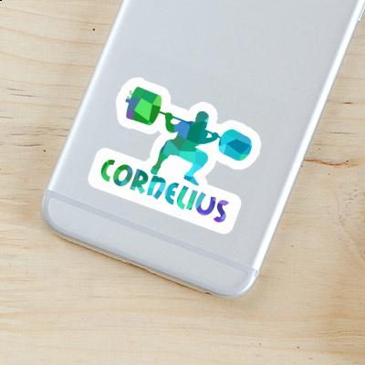 Sticker Weightlifter Cornelius Notebook Sticker Weightlifter Cornelius Gift package Image