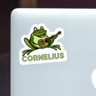 Sticker Guitar Frog Cornelius Notebook Sticker Guitar Frog Cornelius Notebook Image