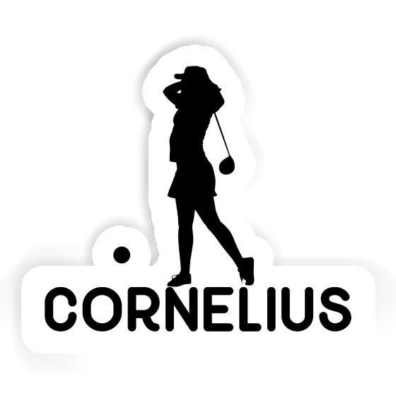 Aufkleber Cornelius Golferin Aufkleber Cornelius Golferin Image