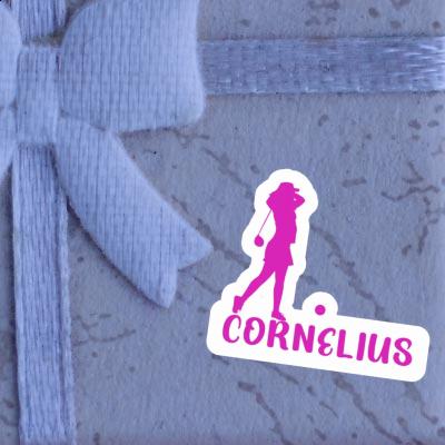 Golfer Sticker Cornelius Laptop Golfer Sticker Cornelius Laptop Image