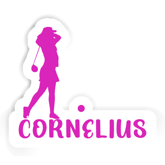 Golfer Sticker Cornelius Notebook Golfer Sticker Cornelius Notebook Image