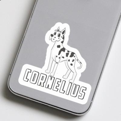 Great Dane Dog Sticker Cornelius Great Dane Dog Sticker Cornelius Image