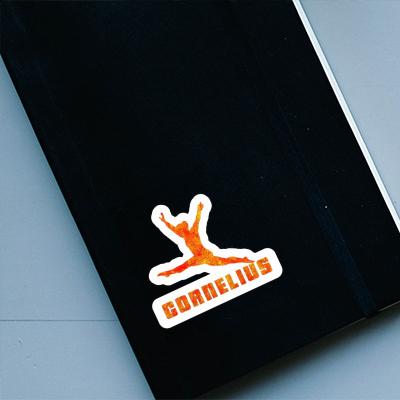 Gymnast Sticker Cornelius Laptop Gymnast Sticker Cornelius Laptop Image