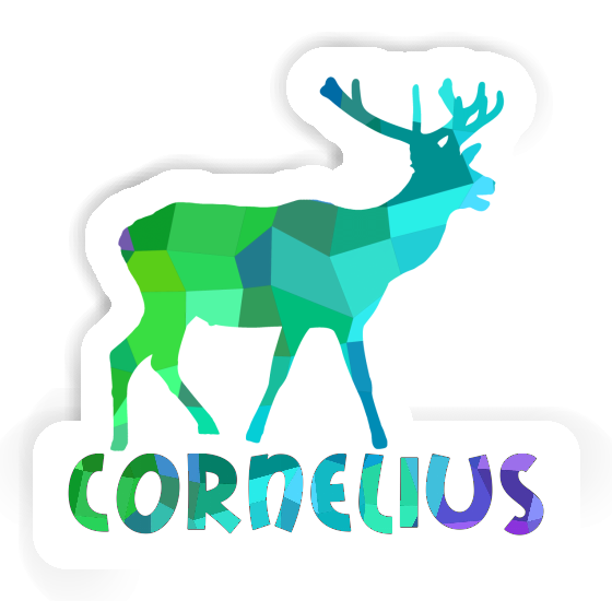 Autocollant Cornelius Cerf Notebook Autocollant Cornelius Cerf Gift package Image