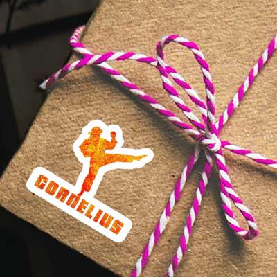 Karateka Sticker Cornelius Notebook Karateka Sticker Cornelius Gift package Image
