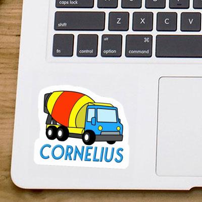 Cornelius Sticker Mixer Truck Notebook Cornelius Sticker Mixer Truck Gift package Image