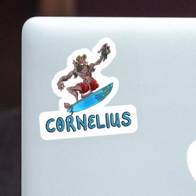 Sticker Cornelius Surfer Laptop Sticker Cornelius Surfer Laptop Image