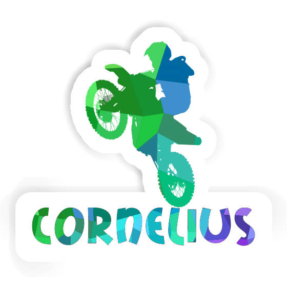 Cornelius Sticker Motocross-Fahrer Notebook Cornelius Sticker Motocross-Fahrer Gift package Image