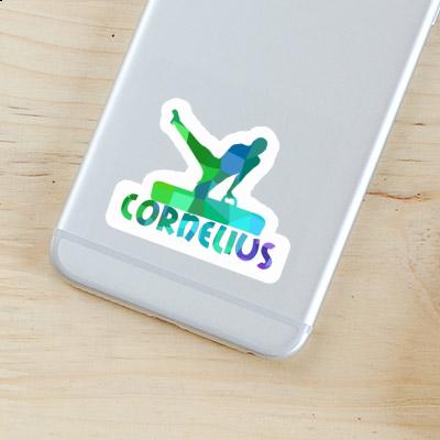 Gymnast Sticker Cornelius Laptop Gymnast Sticker Cornelius Laptop Image