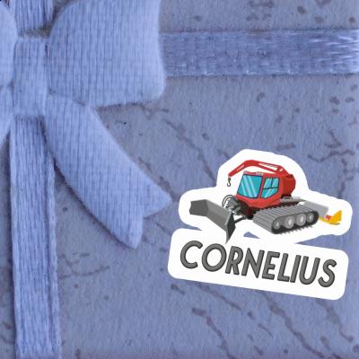 Sticker Cornelius Snowcat Notebook Sticker Cornelius Snowcat Gift package Image