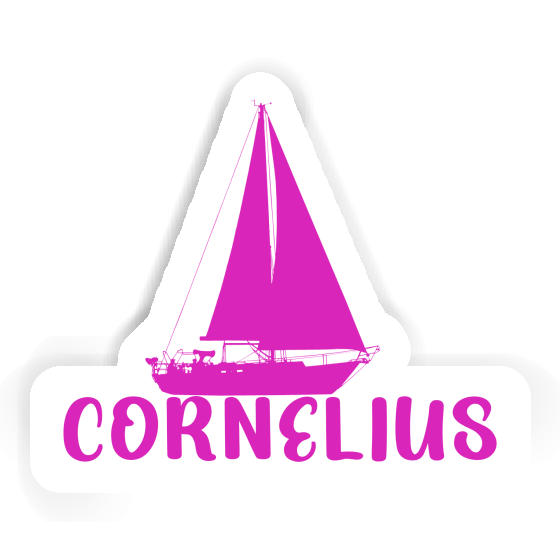 Cornelius Aufkleber Segelboot Notebook Cornelius Aufkleber Segelboot Gift package Image