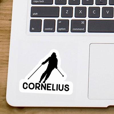 Skifahrerin Aufkleber Cornelius Notebook Skifahrerin Aufkleber Cornelius Gift package Image