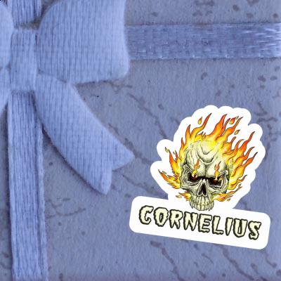 Sticker Cornelius Skull Notebook Sticker Cornelius Skull Gift package Image