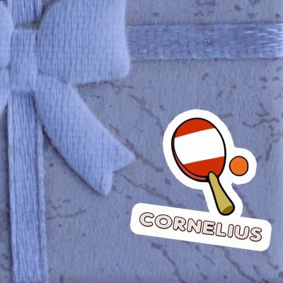 Sticker Table Tennis Paddle Cornelius Notebook Sticker Table Tennis Paddle Cornelius Gift package Image