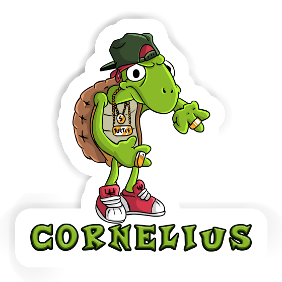 Sticker Cornelius Schildkröte Notebook Sticker Cornelius Schildkröte Gift package Image