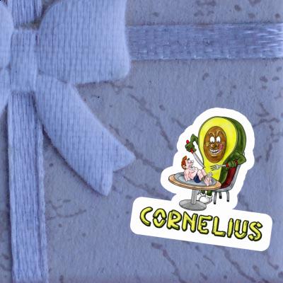 Cornelius Sticker Avocado Notebook Cornelius Sticker Avocado Gift package Image