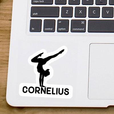Yoga-Frau Aufkleber Cornelius Notebook Yoga-Frau Aufkleber Cornelius Gift package Image