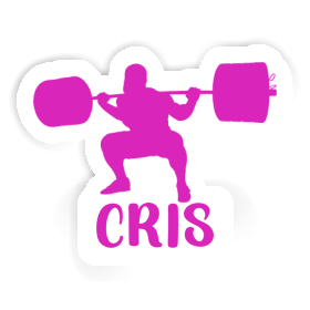 Sticker Cris Weightlifter Image
