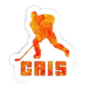 Sticker Cris Hockey Player Image