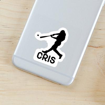 Aufkleber Baseballspieler Cris Notebook Aufkleber Baseballspieler Cris Notebook Image