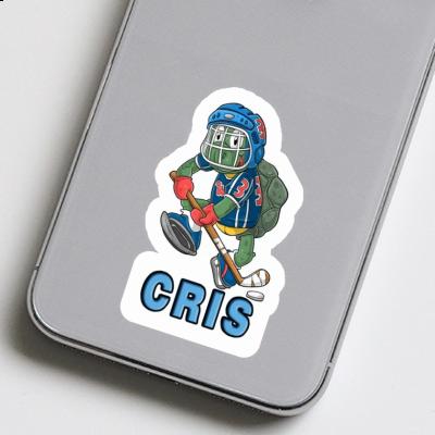 Cris Sticker Hockey Player Notebook Cris Sticker Hockey Player Notebook Image