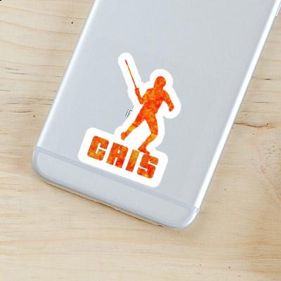 Sticker Cris Fencer Notebook Sticker Cris Fencer Gift package Image