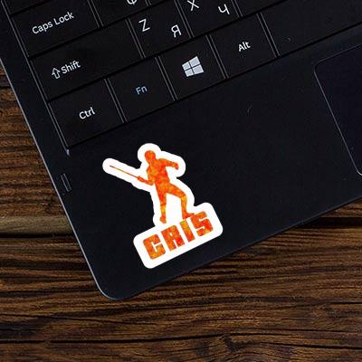 Sticker Cris Fencer Notebook Sticker Cris Fencer Gift package Image