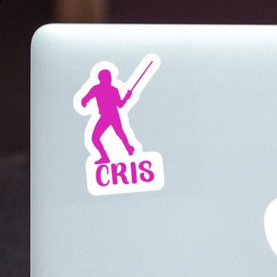 Cris Autocollant Escrimeur Laptop Cris Autocollant Escrimeur Laptop Image
