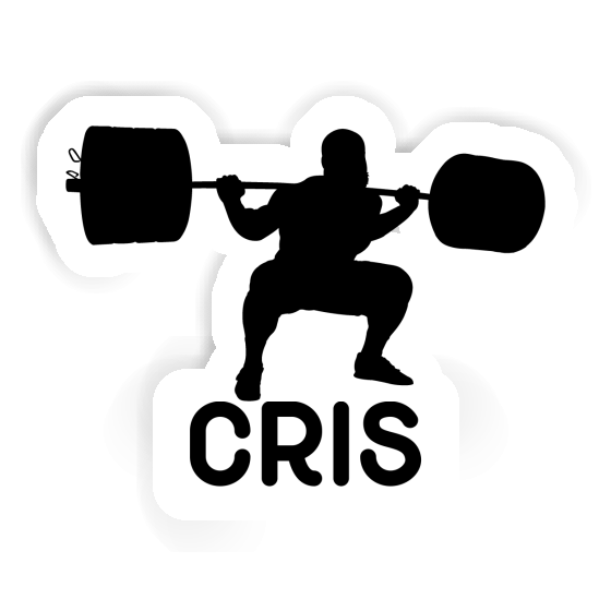 Weightlifter Sticker Cris Weightlifter Sticker Cris Image