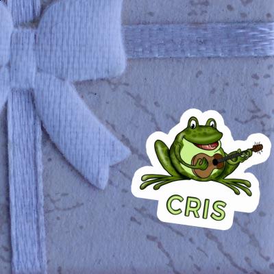 Sticker Guitar Frog Cris Laptop Sticker Guitar Frog Cris Laptop Image