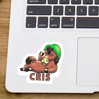 Lying horse Sticker Cris Lying horse Sticker Cris Image