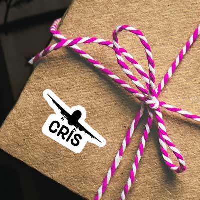 Sticker Cris Airplane Notebook Sticker Cris Airplane Gift package Image