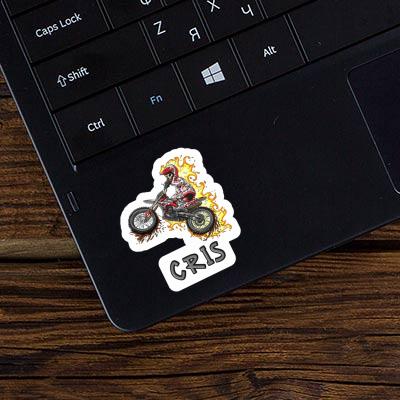 Sticker Motocrossfahrer Cris Notebook Sticker Motocrossfahrer Cris Gift package Image