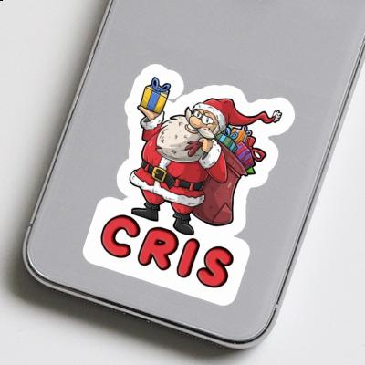 Sticker Cris Santa Claus Notebook Sticker Cris Santa Claus Gift package Image