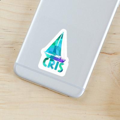 Segelboot Sticker Cris Notebook Image