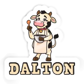 Autocollant Chef cuisinière Dalton Image