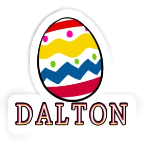 Dalton Autocollant Œuf Image