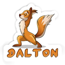Squirrel Sticker Dalton Image