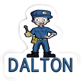 Electrician Sticker Dalton Image