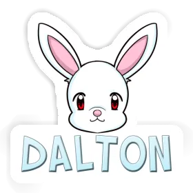 Autocollant Dalton Lapin Image